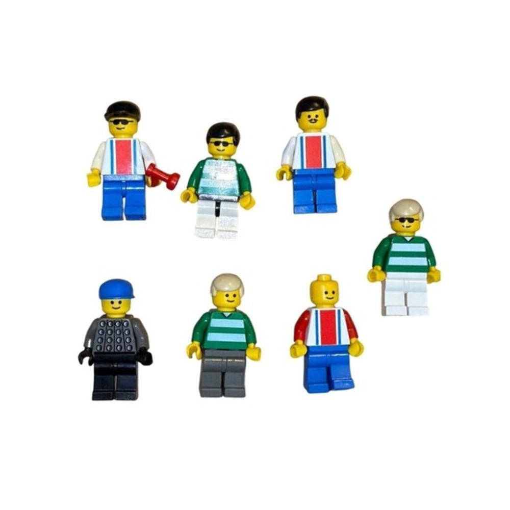 Lego Soccer Mini Figs Minifigures 7‎ pc Mixed Lot Bundle Toys 90s Y2k Collection